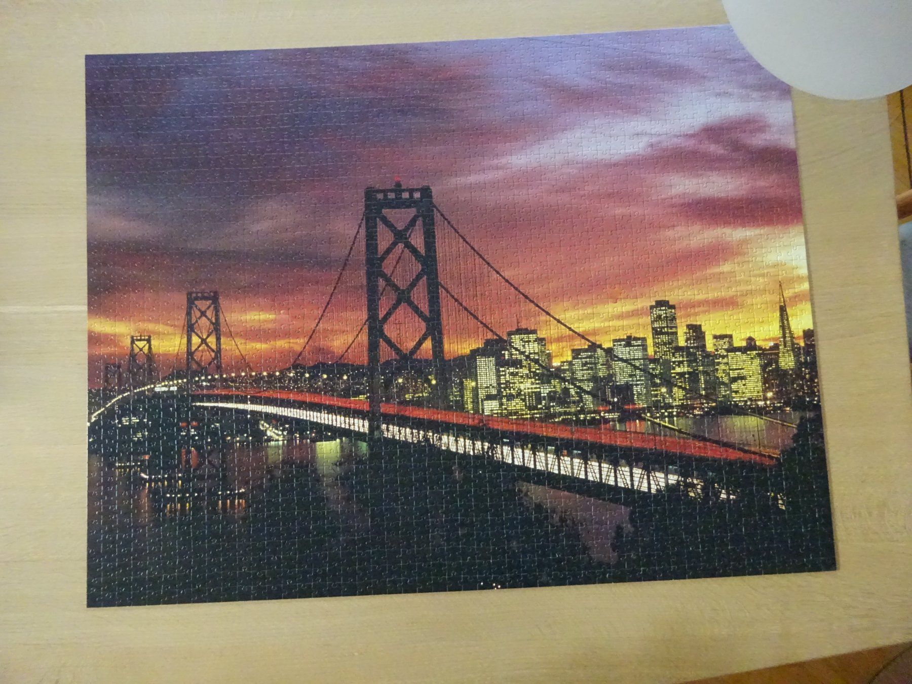Ravensburger Puzzle: Puzzle 2000 Teile - Brücke S.Franzisko – Usato da Boswil venduto da Pjatla