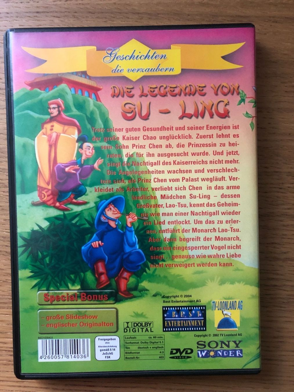 Alle DVDs: Die Legende von Su-Ling – Gebraucht aus Seewen SO von DVD-Movie-Fan 1