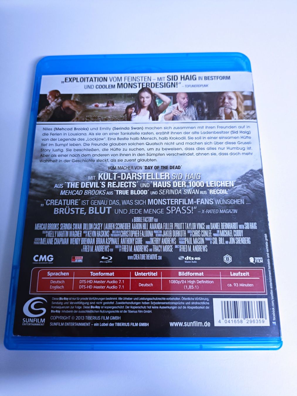 Tutti i DVDs: Creature  (Blu-Ray) – Nuovo (secondo la descrizione) da Köniz venduto da Movieportal007 1