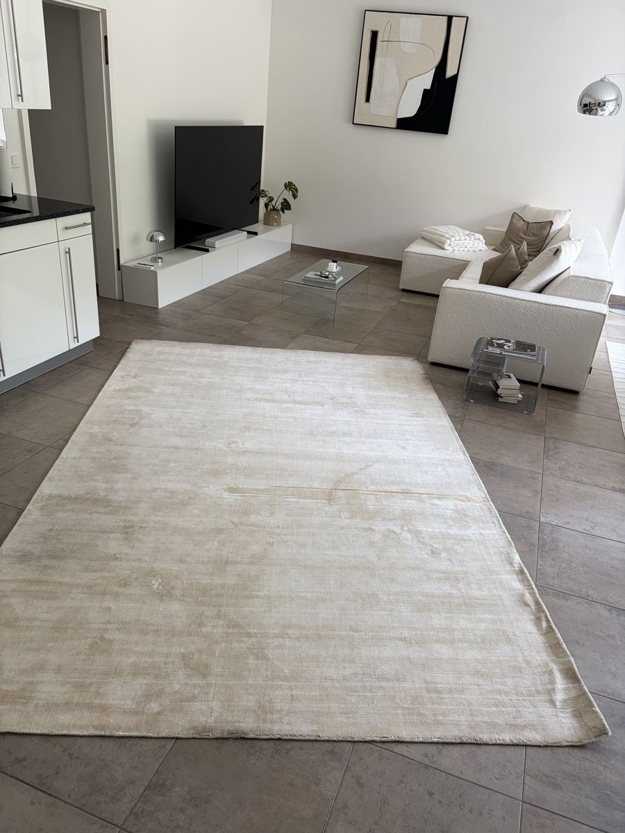 Teppiche: Viskose Teppich Beige 200x300cm – Gebraucht aus Biel/Bienne von Monroe222 1