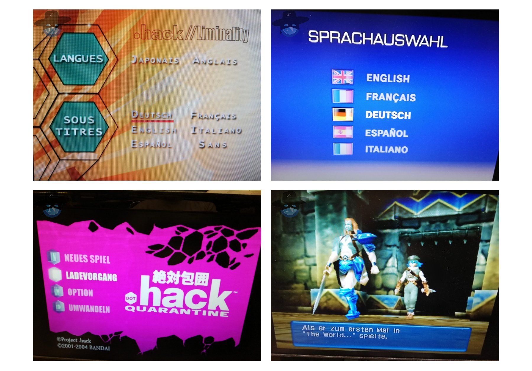 Sony Giochi: .dot hack 2 - 4 (DE) inkl. Schuber + Anime-DVDs / Sony PS2 – Usato da St. Gallen venduto da zorro_dc 8