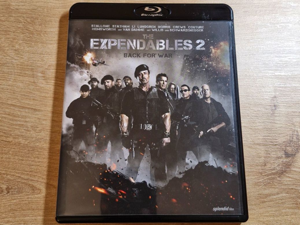 Tutti i DVDs: The Expendables 2 - Back for War (2012) Bluray – Usato da Pfungen venduto da Whitie