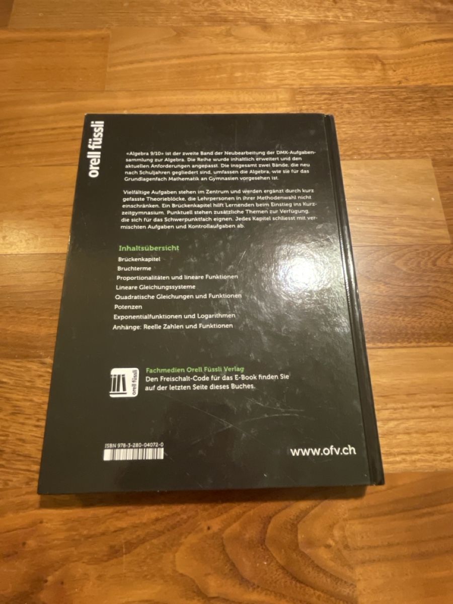 Libri: Algebra, Aufgaben 9/10 – Nuovo (secondo la descrizione) da Luzern venduto da Nina055 2