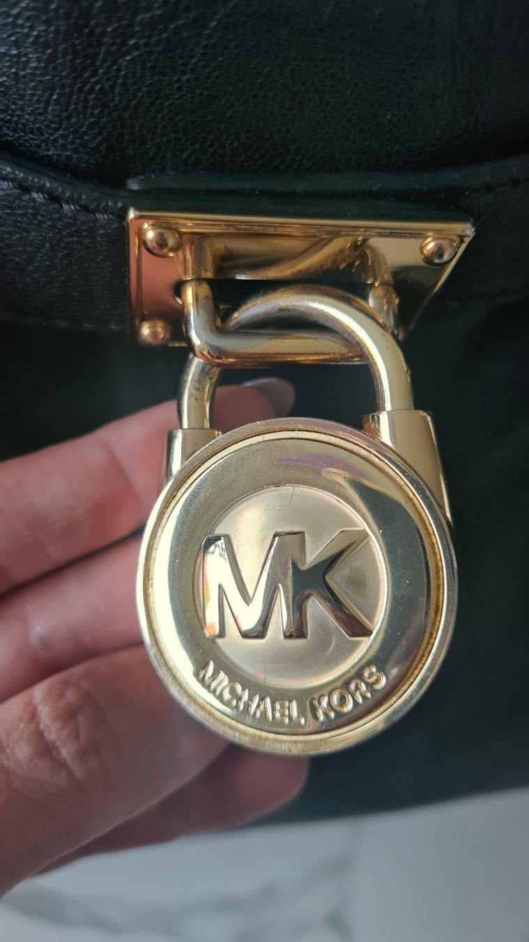 Michael Kors Borse da donna: Michael Kors Tasche schwarz/gold – Nuovo (secondo la descrizione) da Lohn-Ammannsegg venduto da GuessT 5