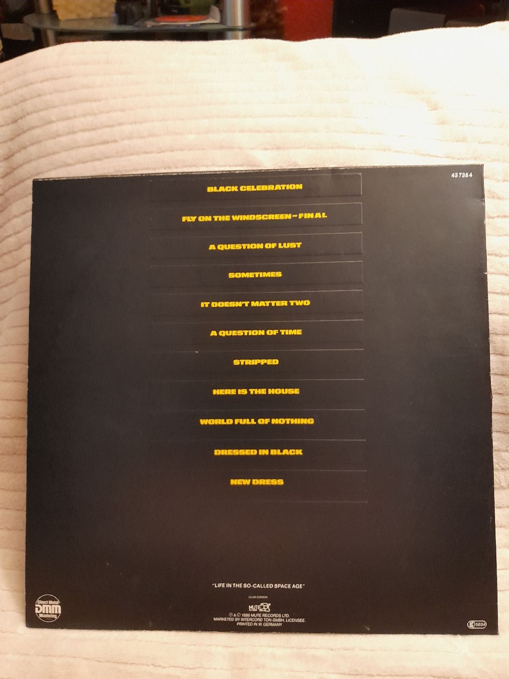 Dischi in vinile: Depeche Mode Black cel.. RE germ.1986 NM – Nuovo (secondo la descrizione) da oekingen venduto da beauty1964 1