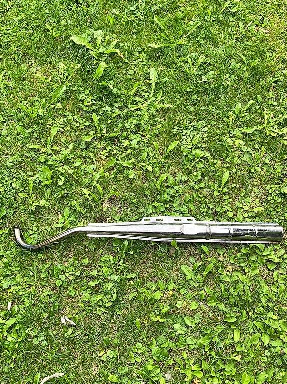 Sistemi di scarico: Puch 28mm Auspuff – Usato da Wangs venduto da and_y5zx
