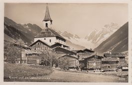 Kippel  VS  im Lötschental  mit Lötschenlücke