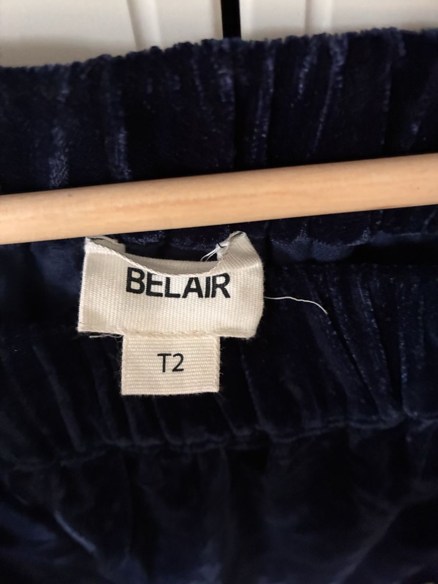 Top: Schulterfrei Oberteil BelAir Velours – Usato da Erlenbach ZH venduto da reb_f87b 1