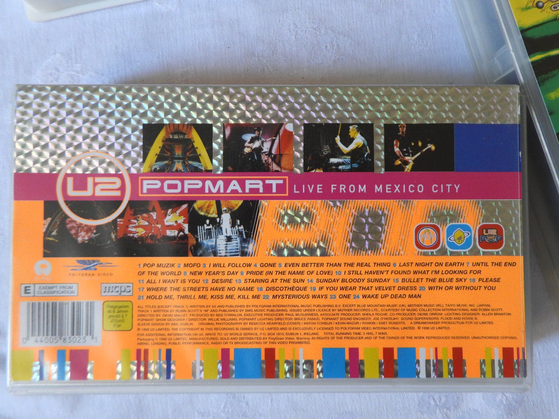 Tutti i VHS: U2 Sammlung Video Kassetten 6st – Usato da Tavannes venduto da jimananas 4