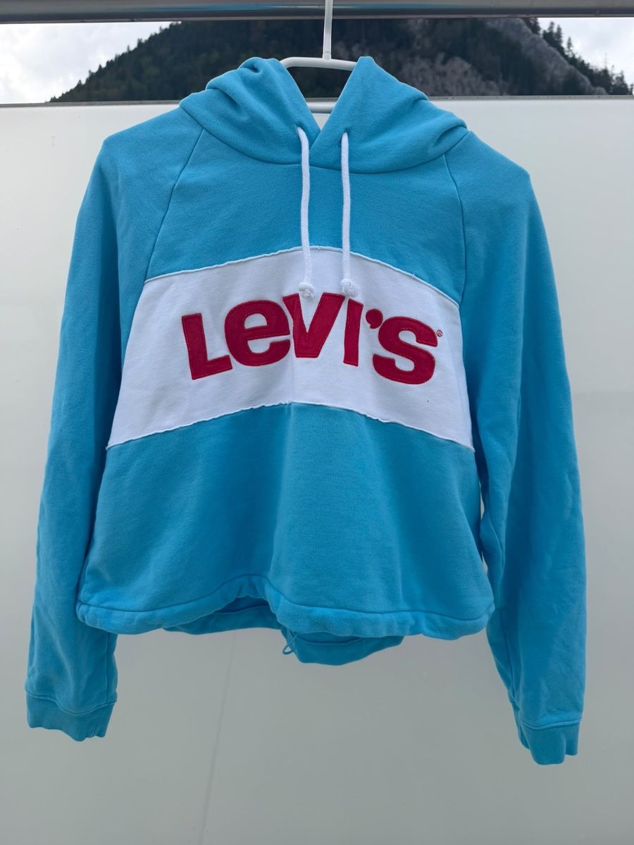 Levi's Maglioni & Felpe: Sweat à capuche Levi's bleu taille M – Usato da Boudry venduto da mat_zn57