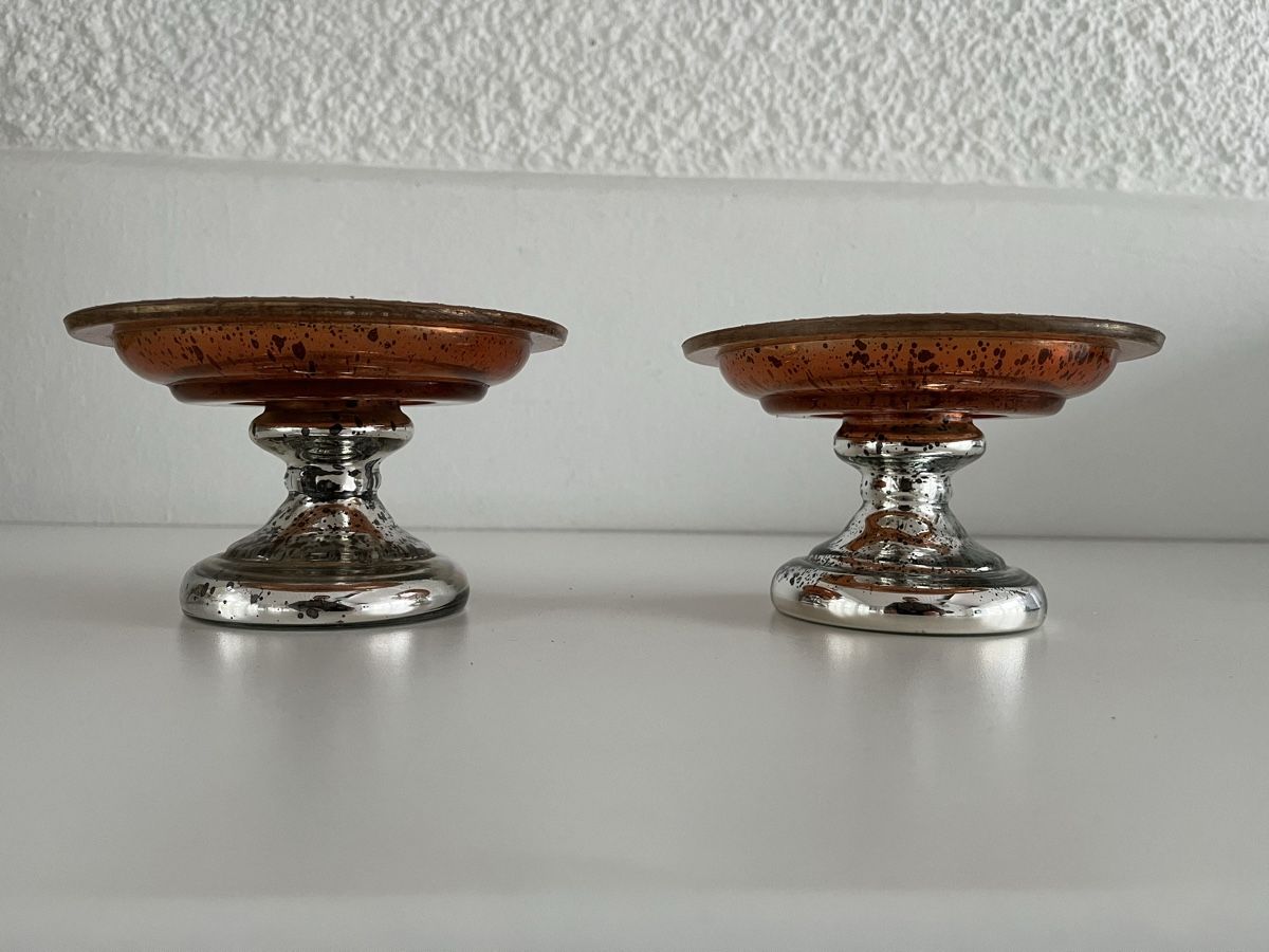 Tutte le decorazioni: 2 Standfuss-Schälchen aus Glas – Usato da Wetzikon ZH venduto da seli03 7