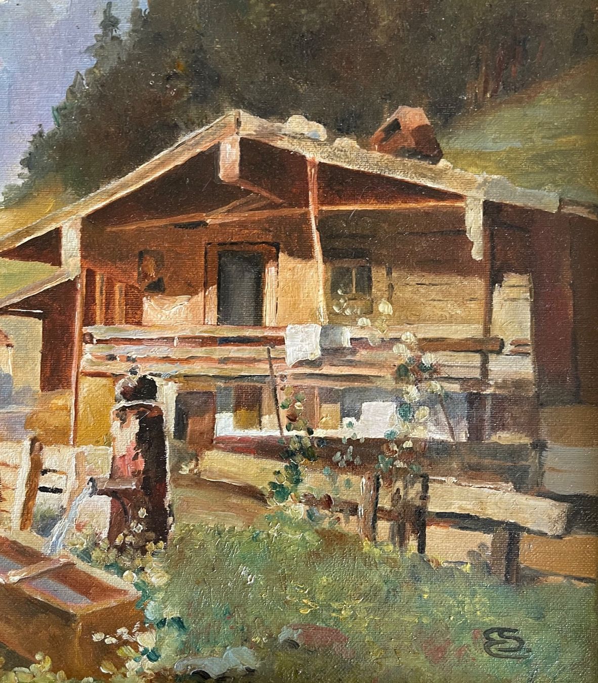 Dipinti: Schauenberg Elsa (1912-2004) – Usato da Grosshöchstetten venduto da Perle1951 2