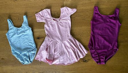 3 Ballett Trikot 1St Position Tanzkleid Kostüm