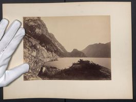Fotografie Latefossen / Norwegen, Panora