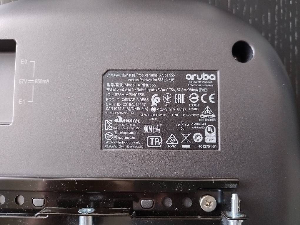 Aruba Modems & Router: HPE Aruba Networks WLAN Access Point - AP 555 – Gebraucht aus Zürich von Leeserp 3