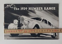 Prospekt Humber Range 1939