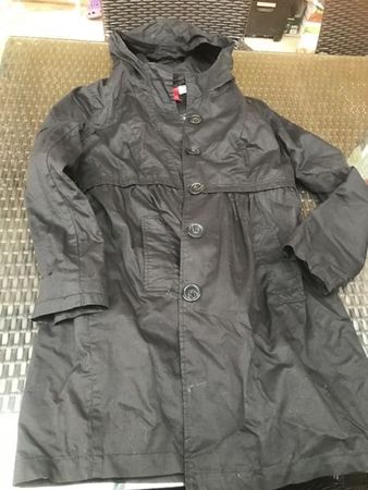 Damen Mantel Divided 38 schwarz