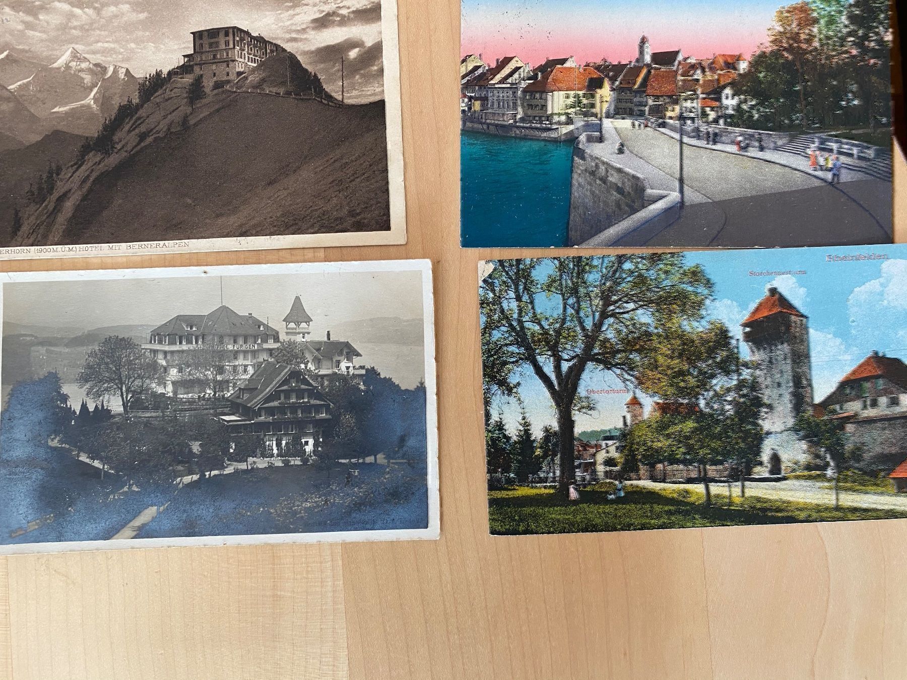 Cartoline postali: Lot Ak Nr 7 – Usato da Mosnang venduto da Goldwasser 3