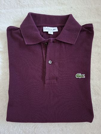 Polo Lacoste bordet foncé, taille  (S),