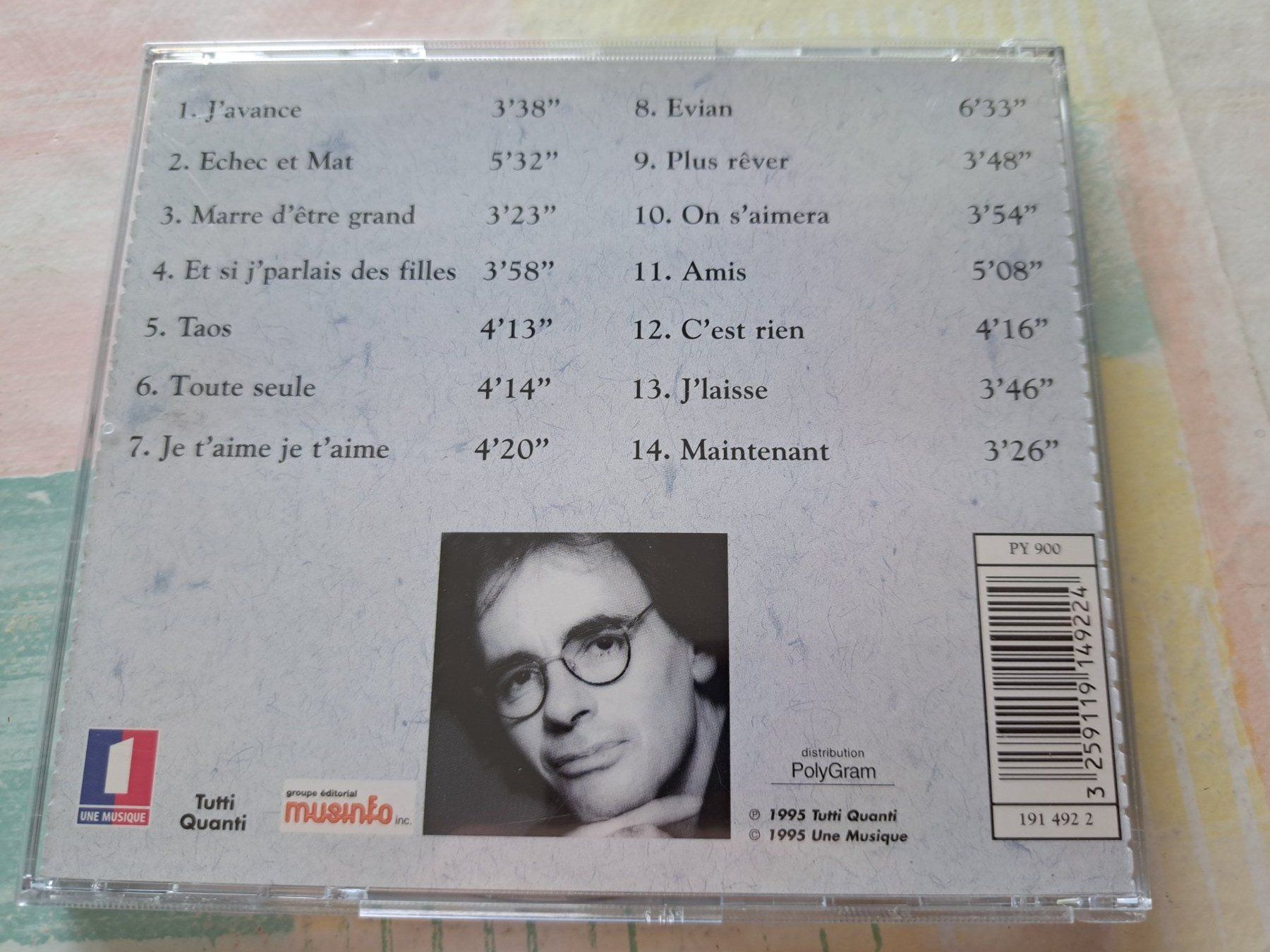 CDs: Cd Nicolas Peyrac - J'avance – D'occasion à Pully par bro_n52j 1