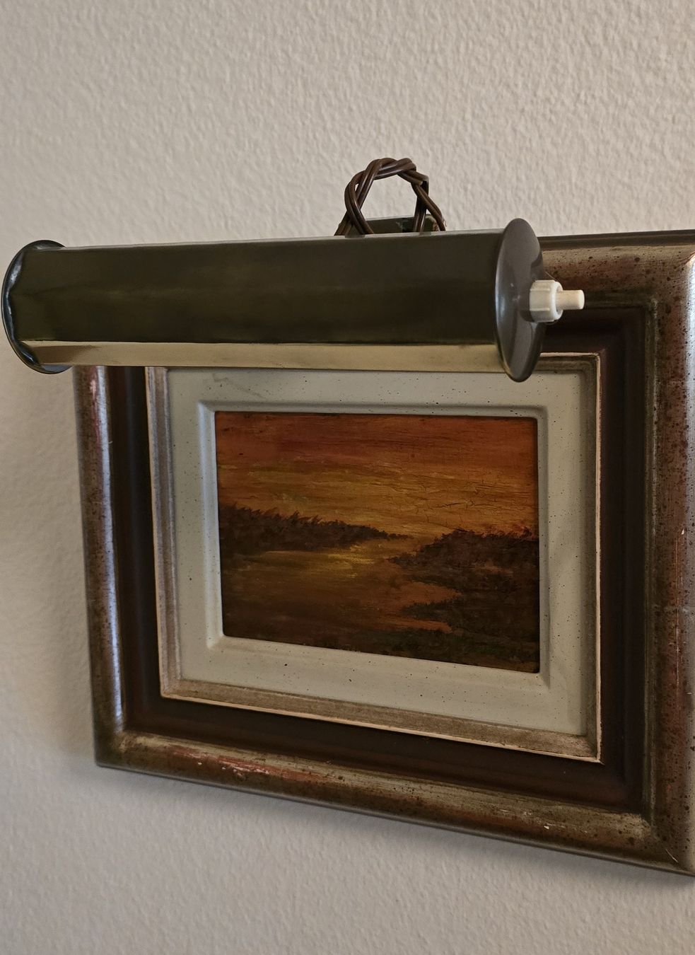 Lampade: Vintage Klemmleuchte,  Alte Bilderlampe  Messing – Usato da Basel venduto da Jcva 8