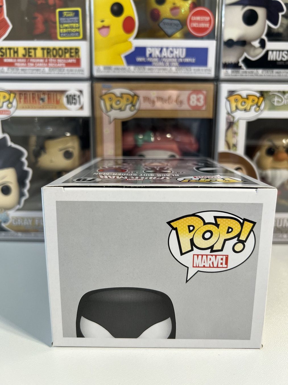 Funko Statuette: Funko POP! Marvel Spider-Man - Black Suit Spider-Man Limitée – Nuovo e nell'imballaggio originale da Le Mouret venduto da perfectbijou 4