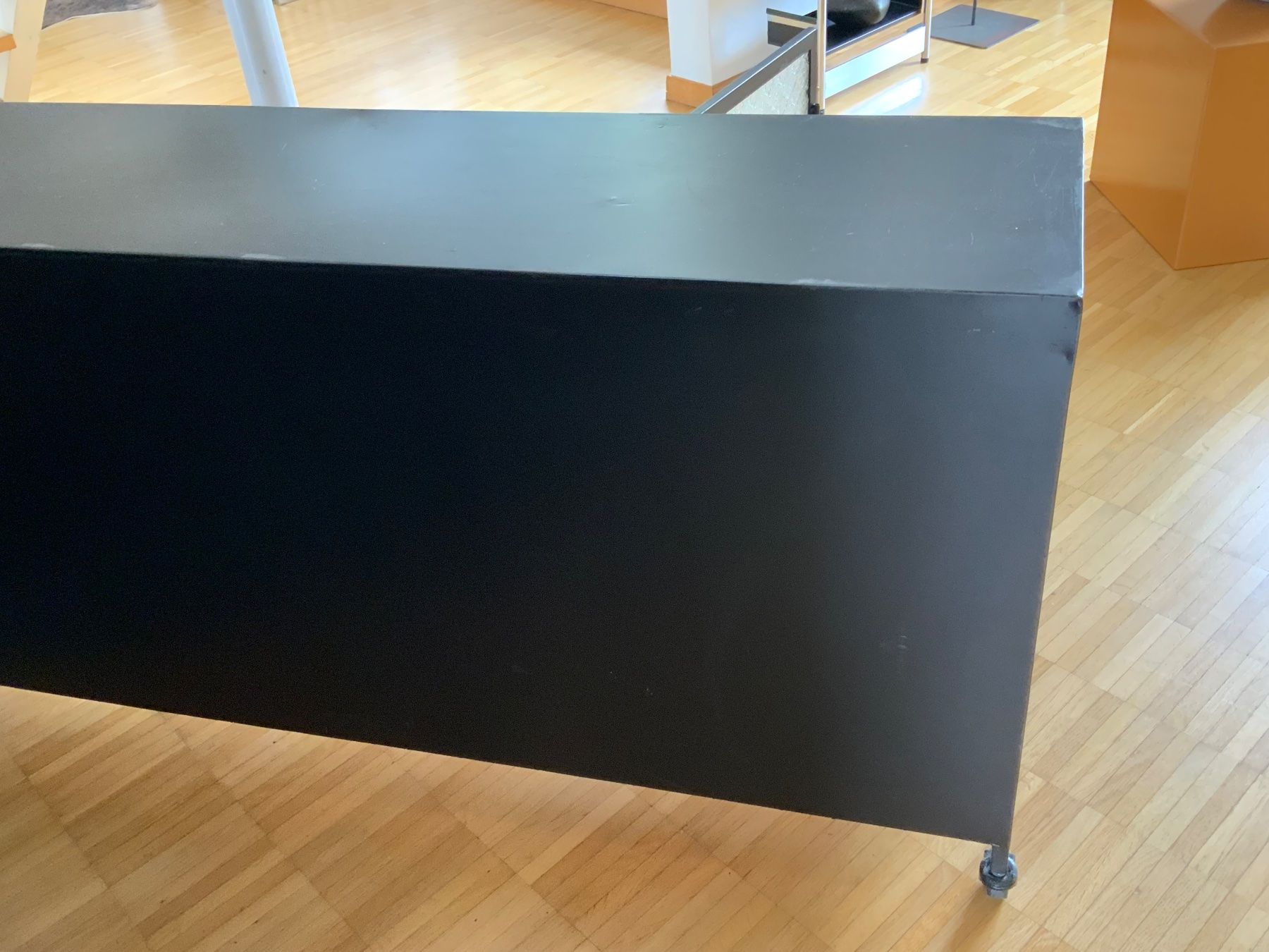 Cassettiere: Schwarzes Sideboard mit Glas, Industrie Design, Top! – Usato da Meggen venduto da Daisi2000 3