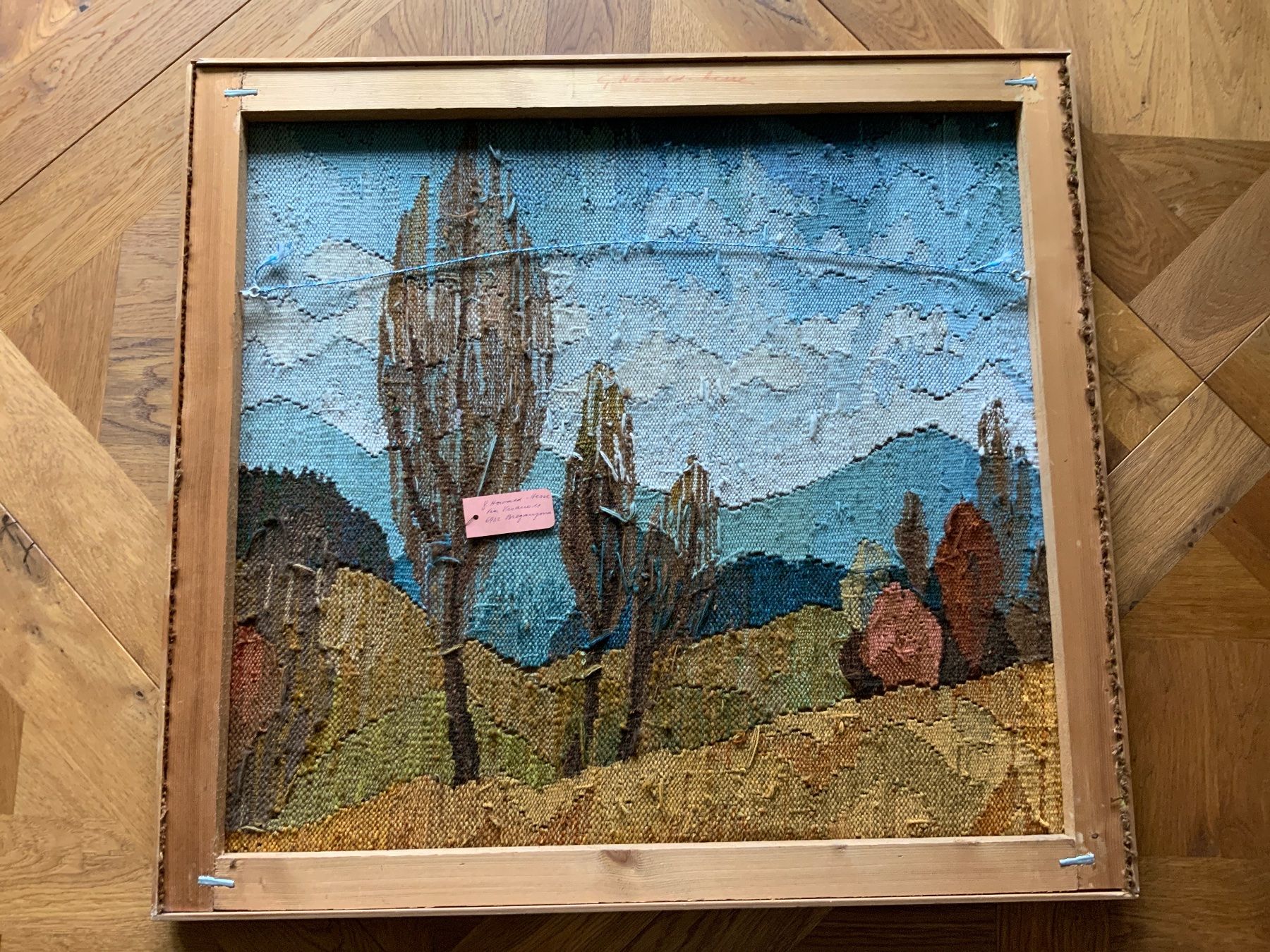 Foto & Immagini: Landschaftsbild aus Wolle – Usato da Hettlingen venduto da 8appletree 1