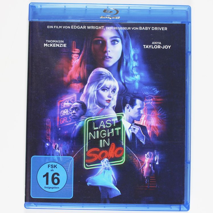 Blu-Ray LAST NIGHT IN SOHO Anya Taylor-Joy, Diana Rigg... (Neu (gemäss ...
