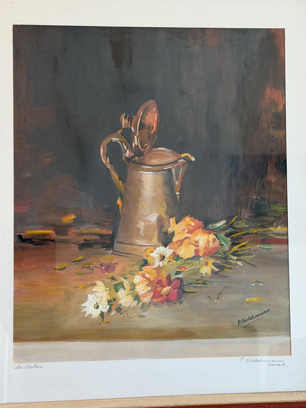 Gemälde: PAUL GULDIMANN Aquarell Stillleben 2006 – Gebraucht aus Basel von PAUL_ART 1