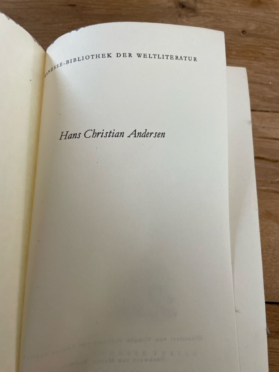 Bücher: Antikes Buch Gesammelte Märchen - Hans Christian Andersen – Gebraucht aus Winterthur von cheerio97 3