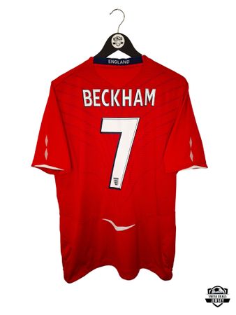 BECKHAM #7 Original England 2008-10 Away Trikot