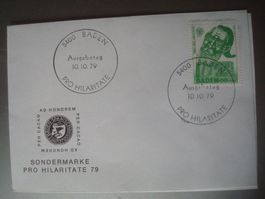 LOT A Pro Hilaritate Stempel Baden AB NUR  50 RP