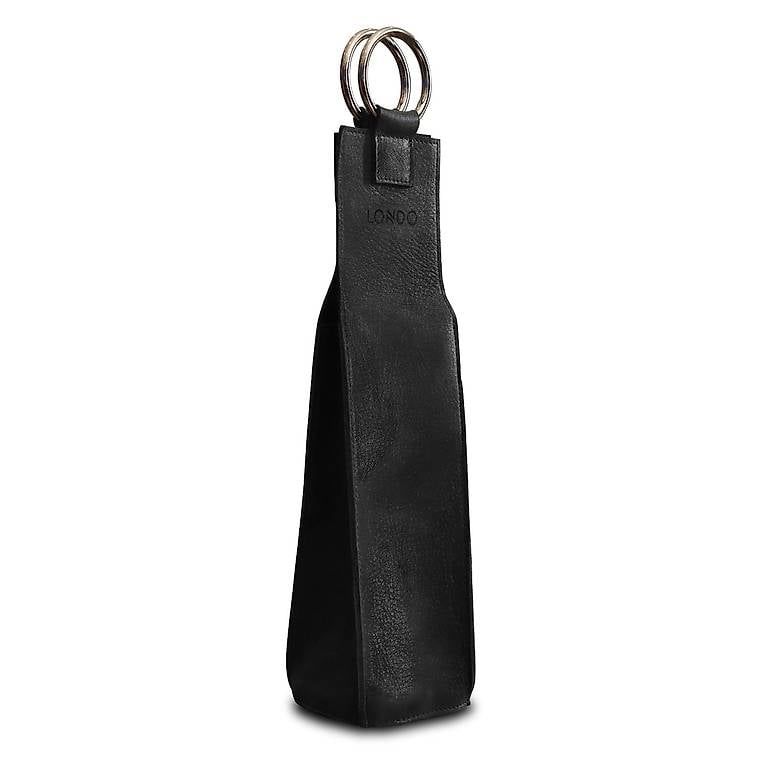 Borse: Sac à bouteille de vin - cuir noir design – Usato da Longirod venduto da asterisqume