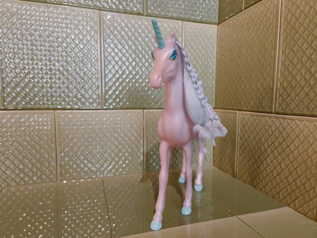 Giocattoli: Barbie Einhorn Pferd lila – Usato da Hemmental venduto da speed-shop 1