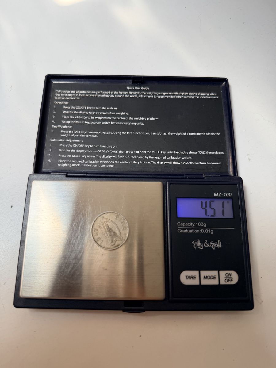 Tutti le monete: Pièce 6 pence EIRE 1961 4.51g état correct – Usato da La Tour-de-Trème venduto da Ahamaya 2