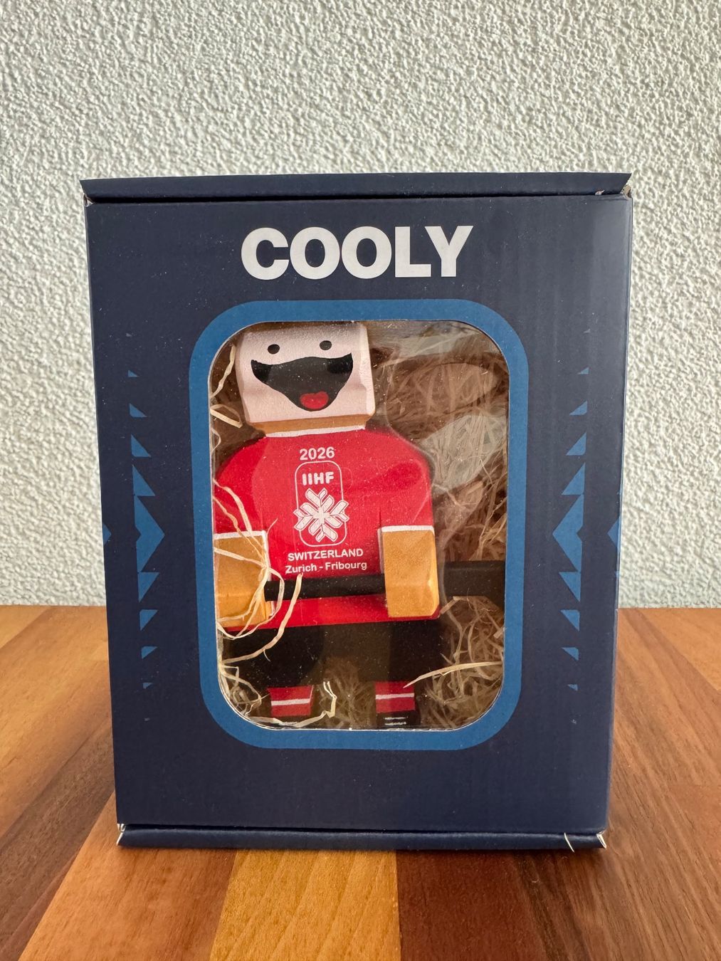 Statuette: IIHF Cooly Holzfigur – Nuovo e nell'imballaggio originale da Tafers venduto da joa_2nbx