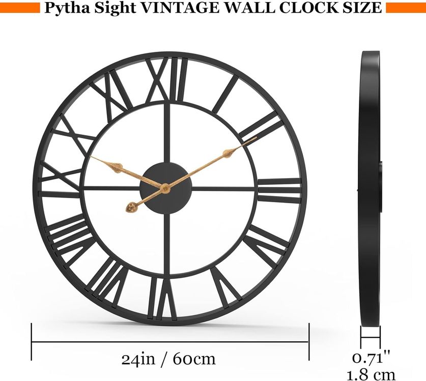 Abstrakte Wanduhr Petrol, 20x34 Cm, 3D-Optik, Geräuschlos – Made In Germany, Batteriebetrieb