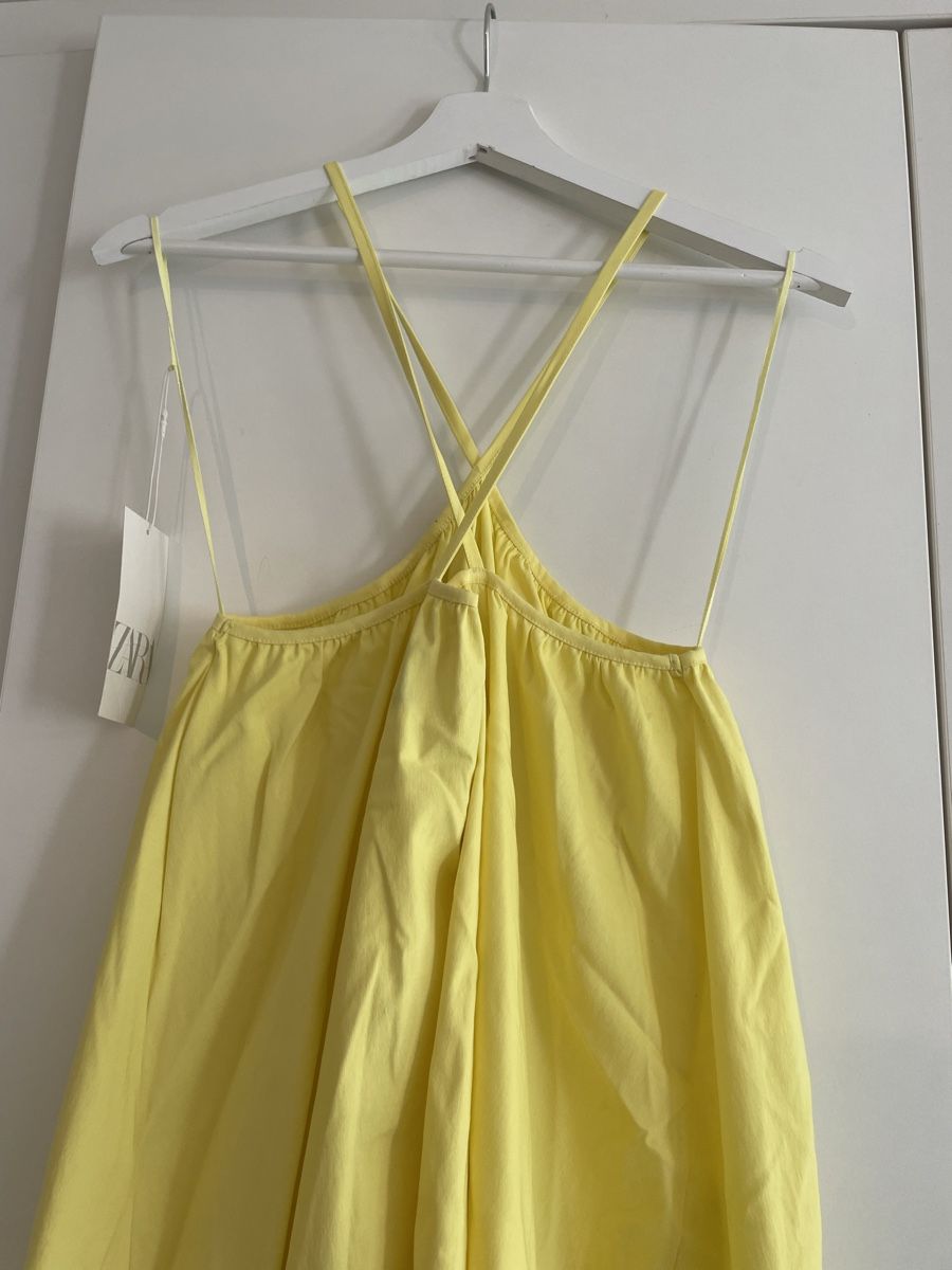Zara Kleider: Yellow Dress – Neu und originalverpackt aus Roche VD von closetcleanse 5