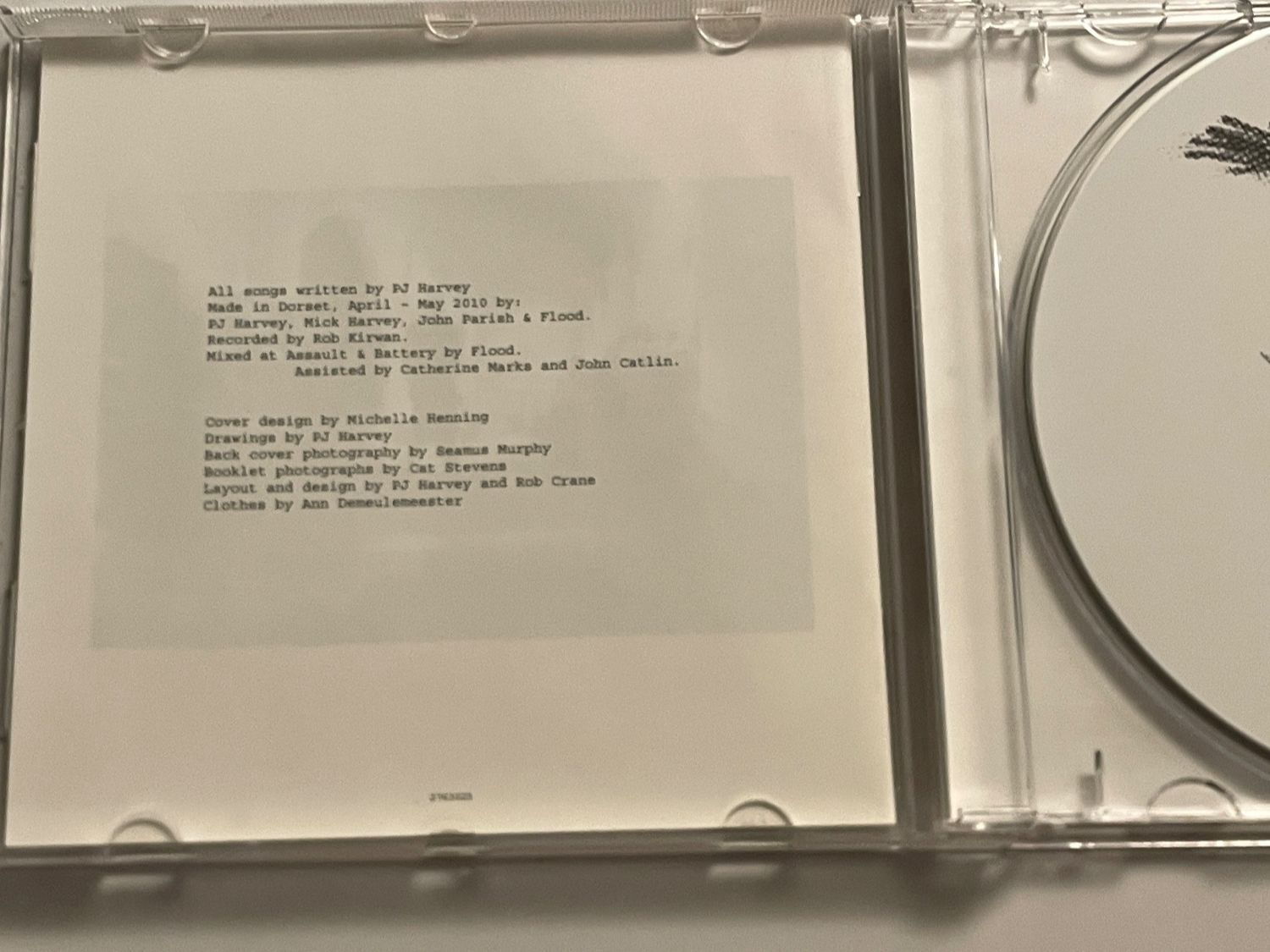 CDs: PJ Harvey–Let England Shake – Gebraucht aus Muri b. Bern von AdidasCollector 3