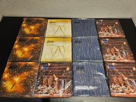 Neu - Servietten - Weihnachten - 12 Packungen - 33cm x 33cm