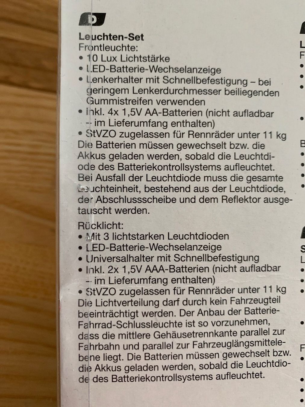 Pezzi di ricambio: Velo Licht – Nuovo e nell'imballaggio originale da Wettingen venduto da stern910 1