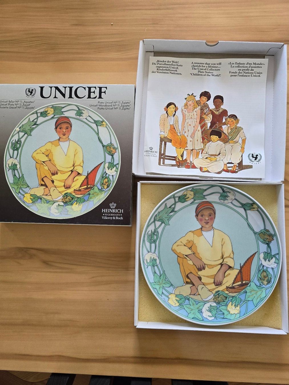 Villeroy & Boch Assiettes: Unicef-Teller Nr. 11 Egypt – D'occasion à Thalwil par Chilimau