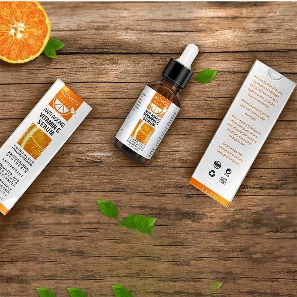 Cura del viso: 2x 30 ml, Vitamin C Gesichts Serum, – Nuovo e nell'imballaggio originale da Winterthur venduto da Neilpryde01 3