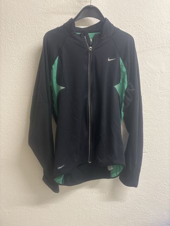 Nike Laufjacke Dri-Fit Damen Grösse M schwarz gruen guter Zu