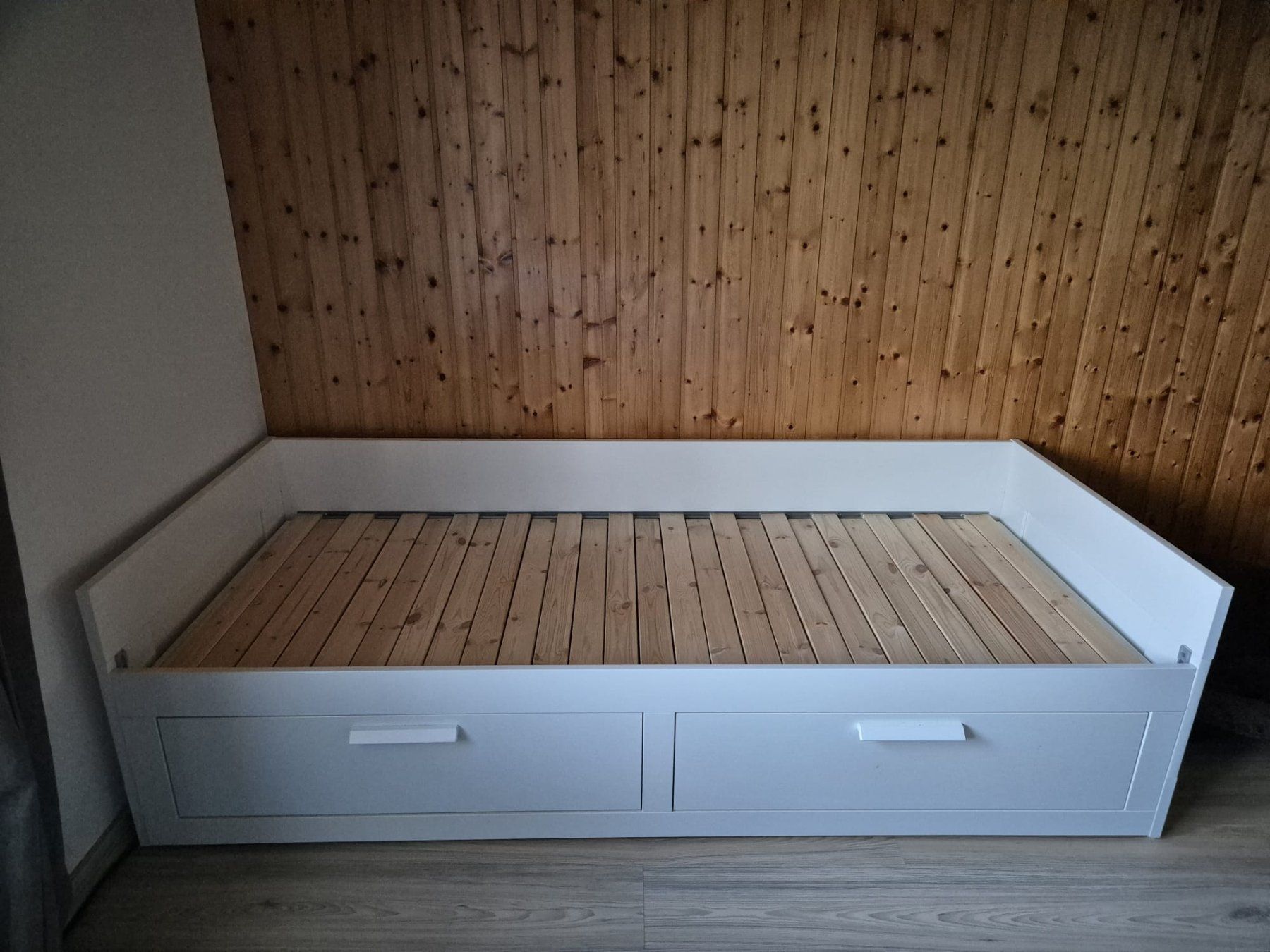 Ikea Letti: Tagesbett mit 2 Schubladen weiss – Usato da Schnottwil venduto da Reichana 1