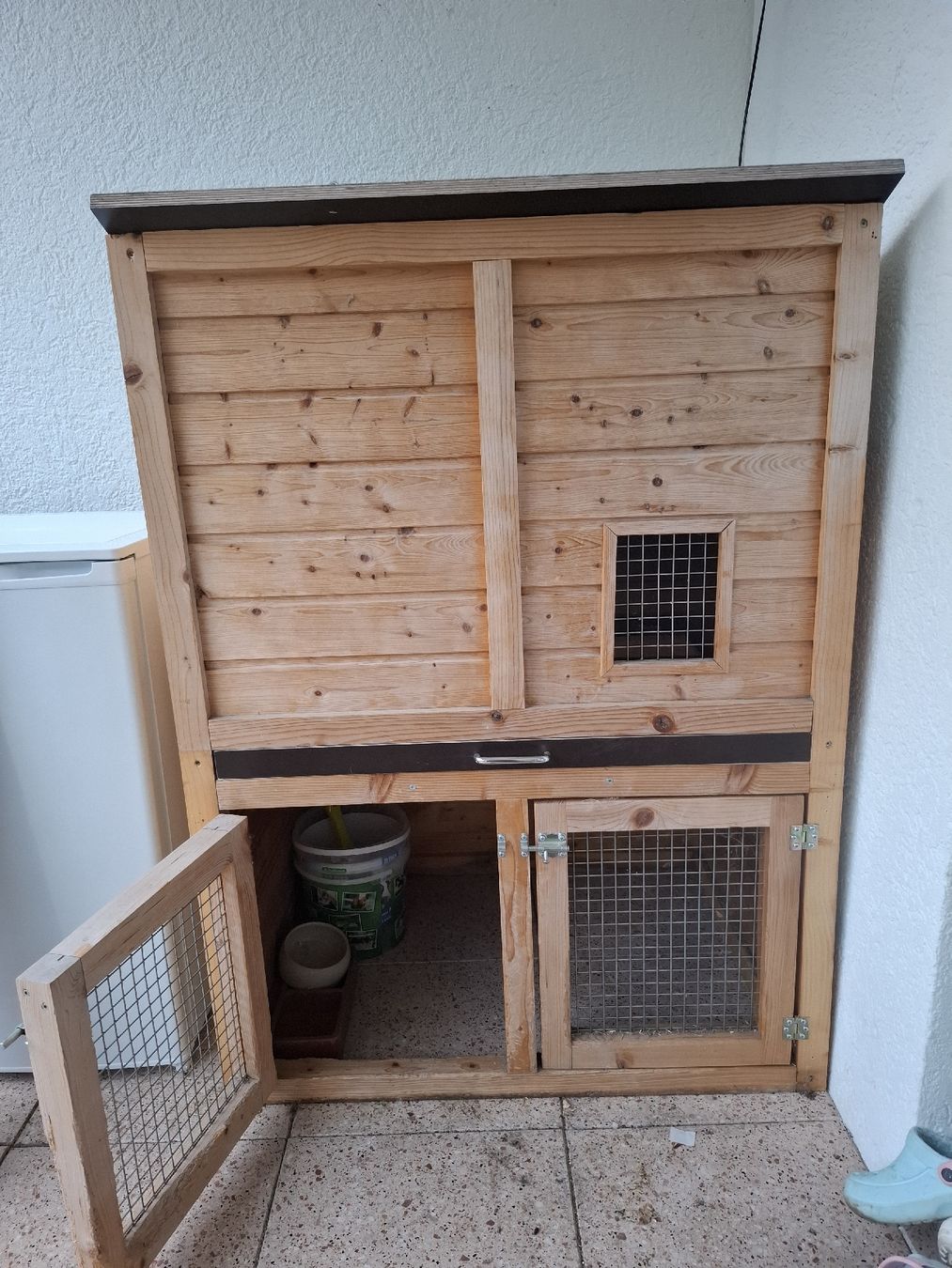 Gabbie, trasporto & Sicurezza: Hasenstall - Marke Eigenbau – Usato da Siggenthal Station venduto da HAMSTER_
