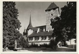 SPIEZ Schloss - Ansicht von Westen
