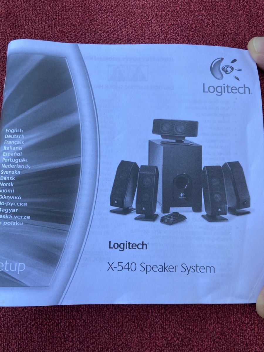 Logitech Casse acustiche: Logitech X-540 Speaker System – Usato da Bilten venduto da ema_y7yw 1