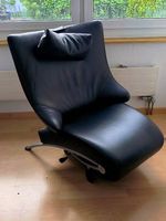 Design Relax-Sessel Modell 805  Klassiker (Leder schwarz)